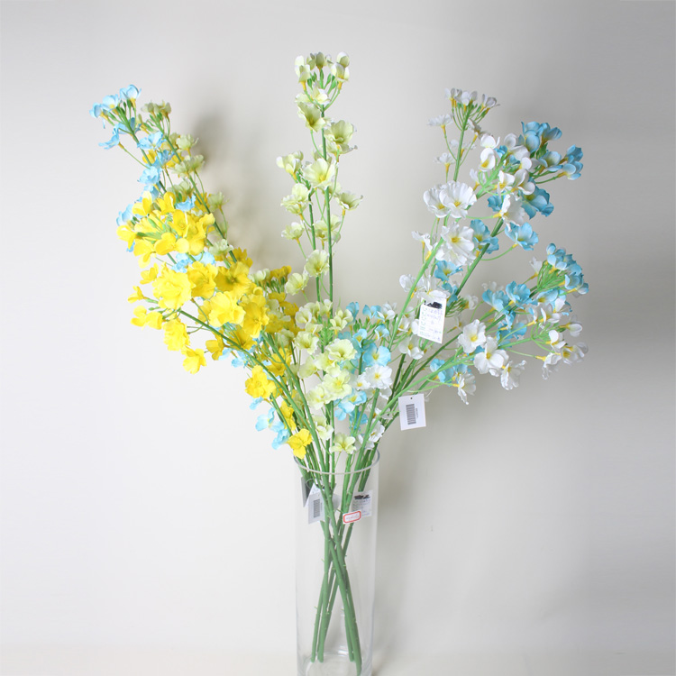 仿真花—三叉油菜花