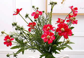 仿真花 手扎秋菊