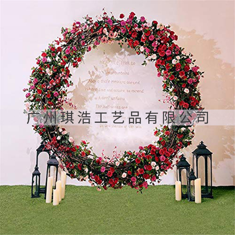 婚礼堂花艺设计6 拱门